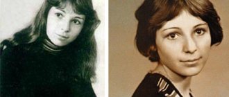Жанна Агузарова в детстве, до пластики
